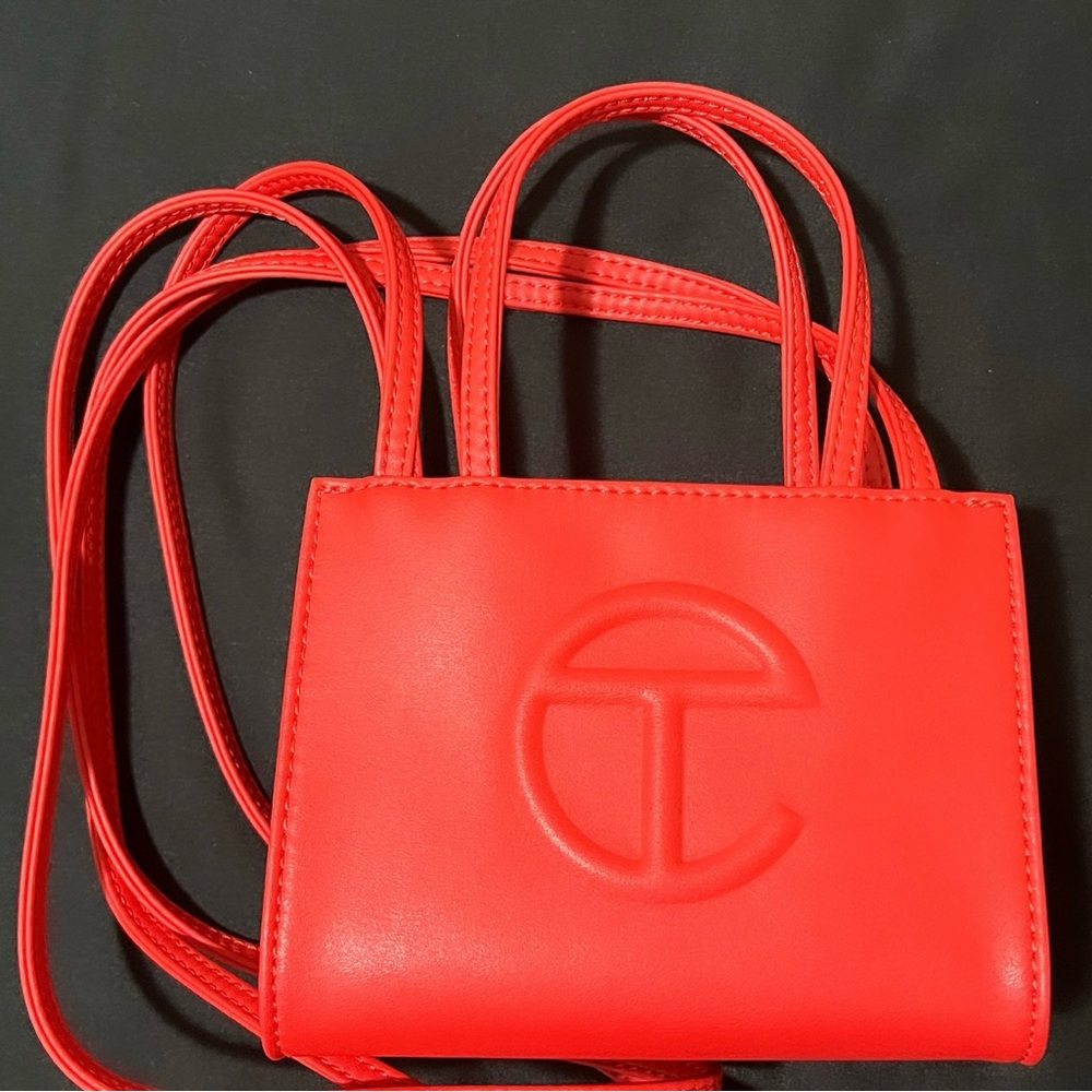Small Red Telfar Bag